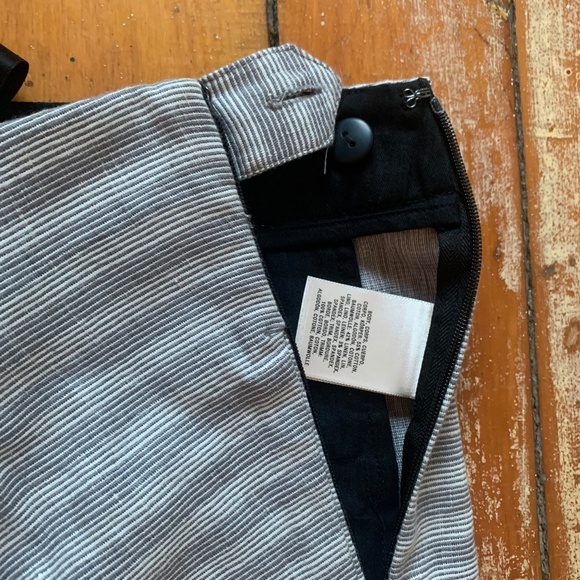 Anthropologie pleated shorts with satin tie - Picture 3 of 5